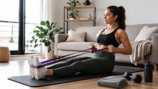 Treino em casa com pouco equipamento: como montar uma rotina básica