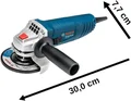 Imagem 3 de Bosch Esmerilhadeira GWS 850 850W 127V 3 Discos e Maleta