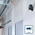 Imagem 2 de Nível Laser verde Bosch GCL 2-15 G 15m com pontos de prumo