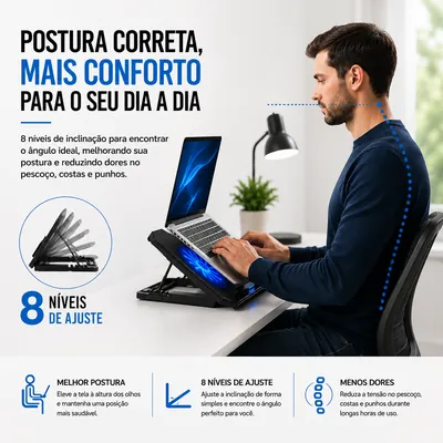 Trabalhe por horas com muito mais conforto
