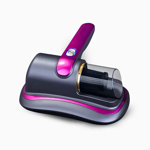 Aspirador Sem Fio UV Portátil Antiácaro Dourado