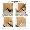Imagem 5 de Base Ajustável com Rodinhas para Geladeira e Fogão