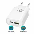 Imagem 3 de Carregador Turbo 20W USB + Tipo-C