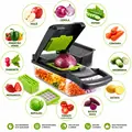 Imagem 3 de Cortador de Legumes Multifuncional 16 em 1 com Recipiente