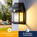 Imagem 4 de Lâmpada Solar de Parede com Sensor
