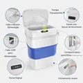 Imagem 5 de Lixeira Automática com Sensor Dobrável Azul