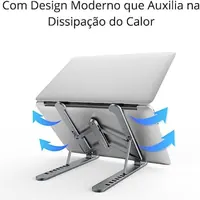 Suporte Ajustável Ergonômico para Notebook