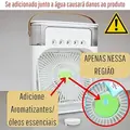 Imagem 4 de Ventilador Portátil de Mesa com Umidificador